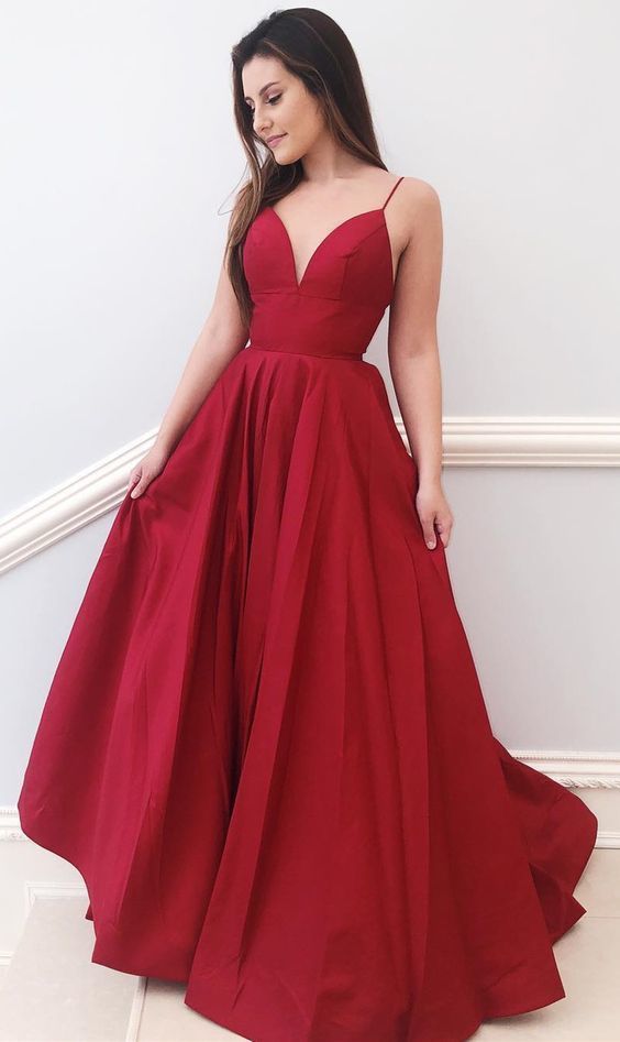 long red dress cheap